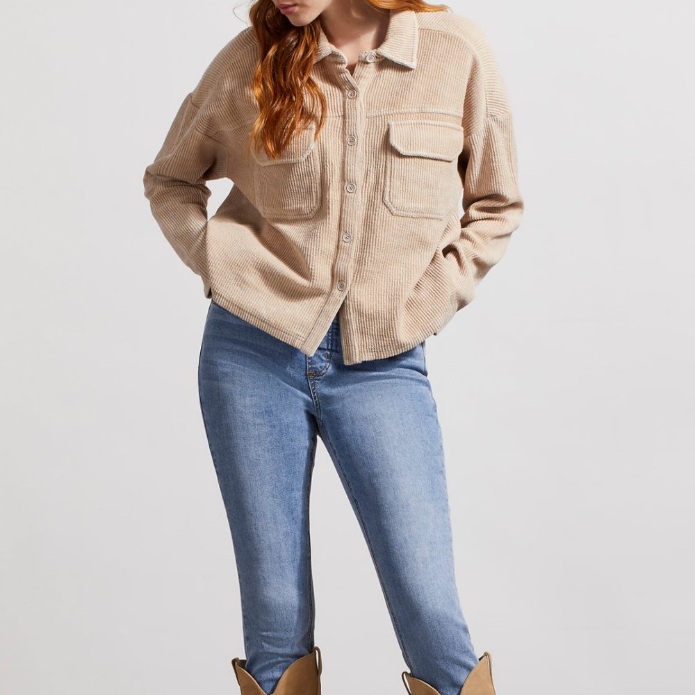 Tribal croped jacket.